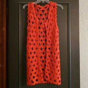 Vintage crochet  vest